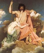 Jean-Auguste Dominique Ingres, Thetis bonfaller Zeus